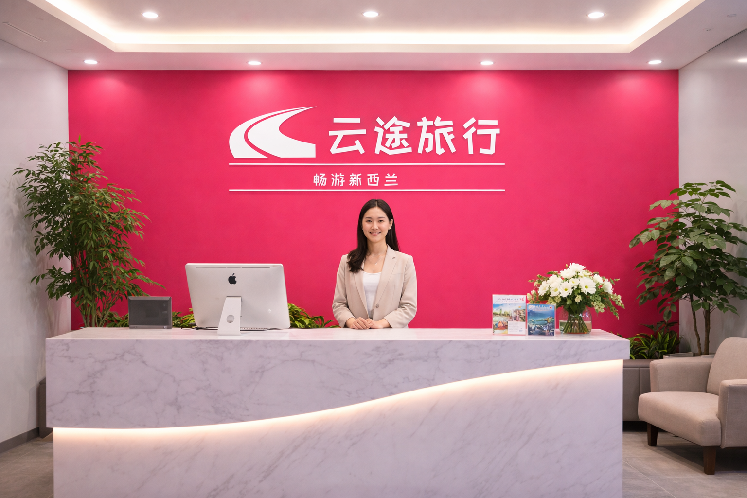 云途旅行门店前台